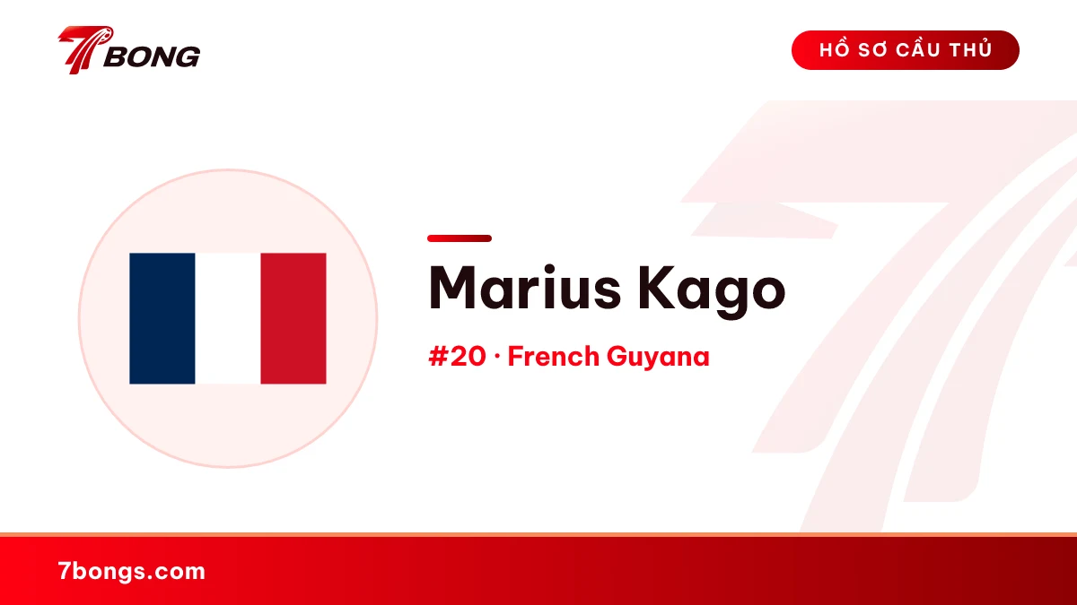 Marius Kago — French Guyana