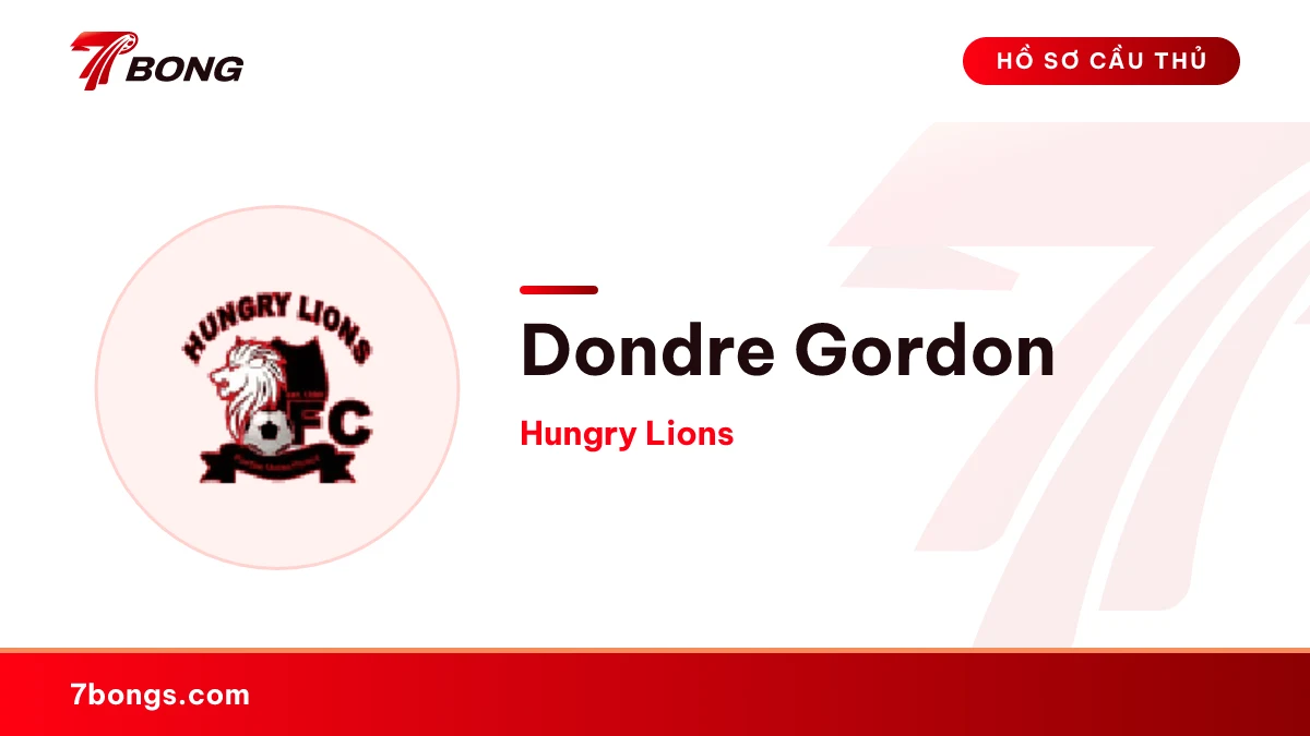 Dondre Gordon — Hungry Lions