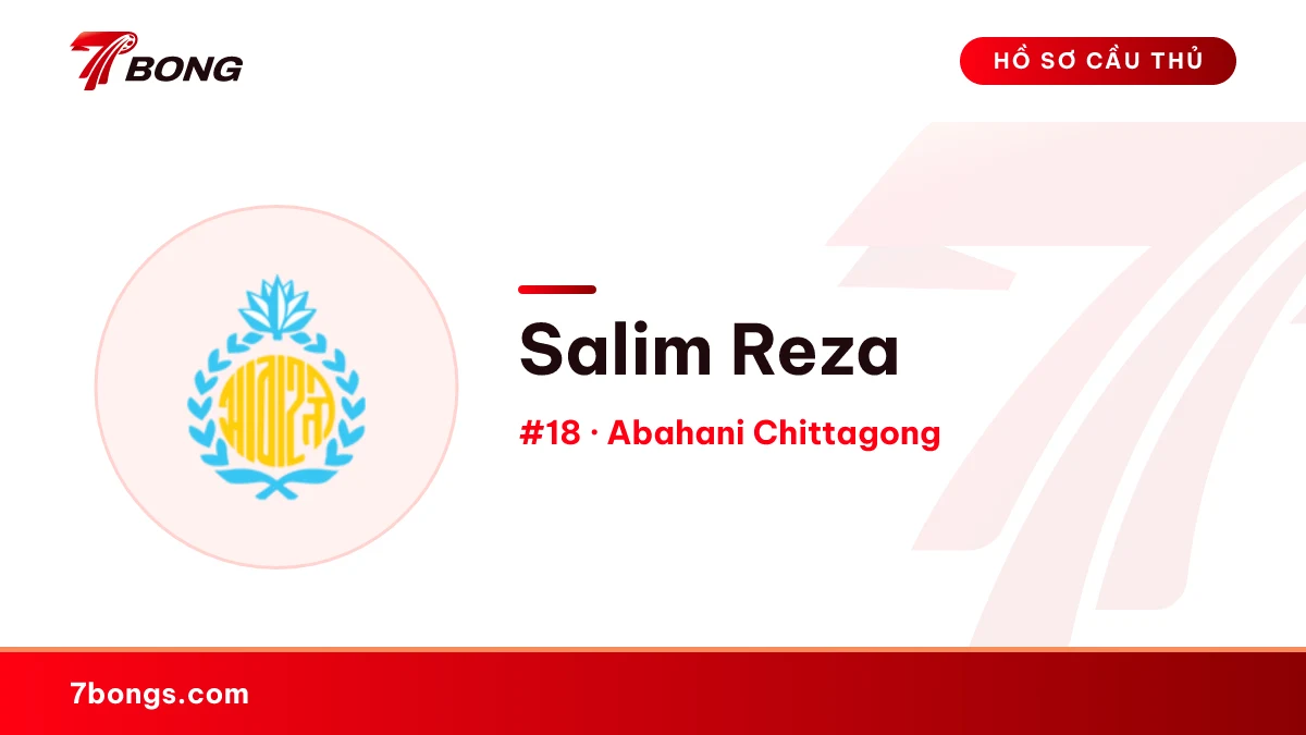 Salim Reza — Abahani Chittagong