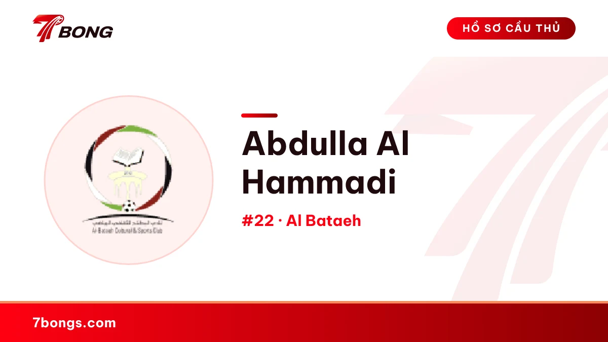 Abdulla Al Hammadi — Al Bataeh