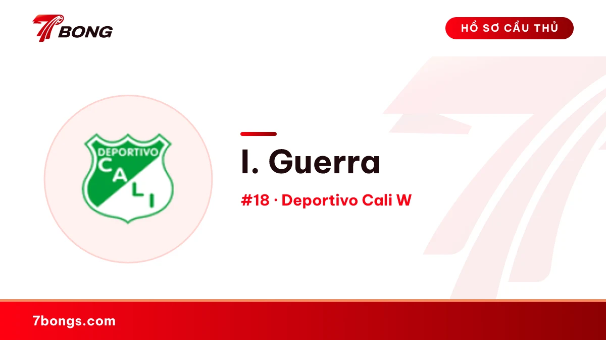I. Guerra — Deportivo Cali W