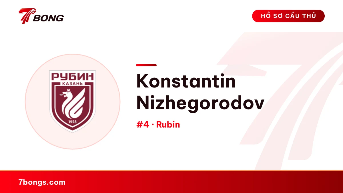 Konstantin Nizhegorodov — Rubin