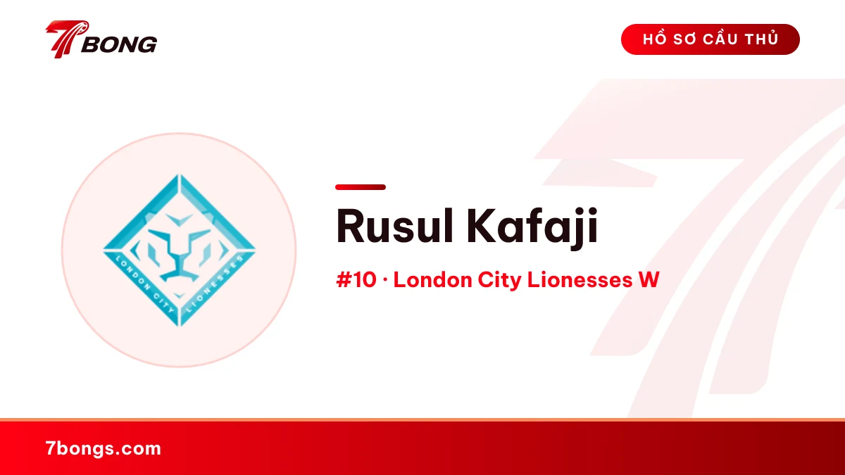 Rusul Kafaji — London City Lionesses W