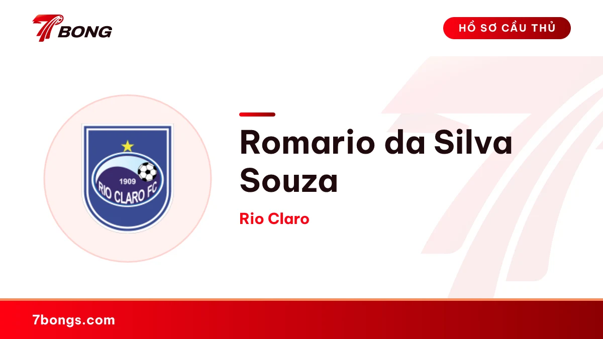 Romario da Silva Souza — Rio Claro