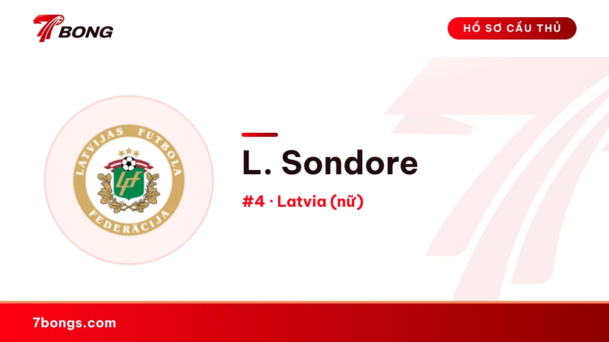 L. Sondore — Latvia (nữ)