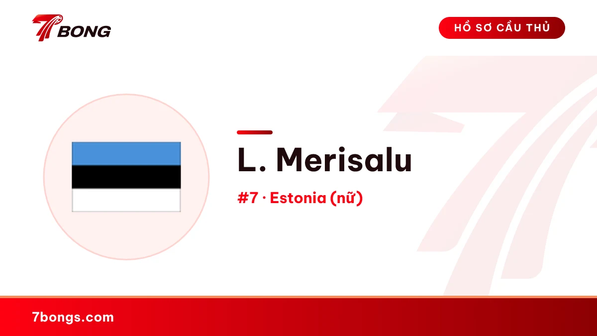 L. Merisalu — Estonia (nữ)