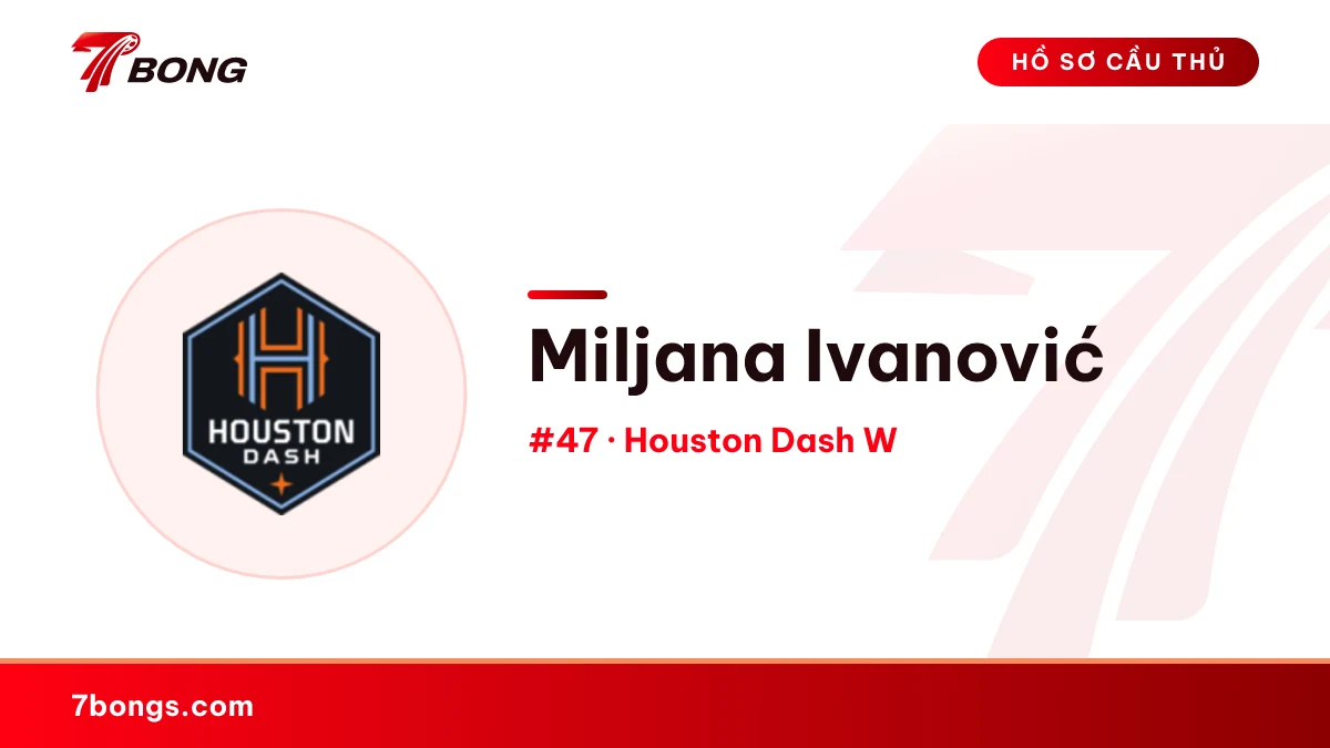 Miljana Ivanović — Houston Dash W