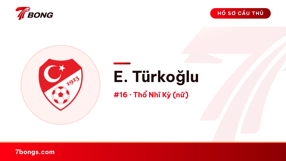 E. Türkoğlu — Thổ Nhĩ Kỳ (nữ)