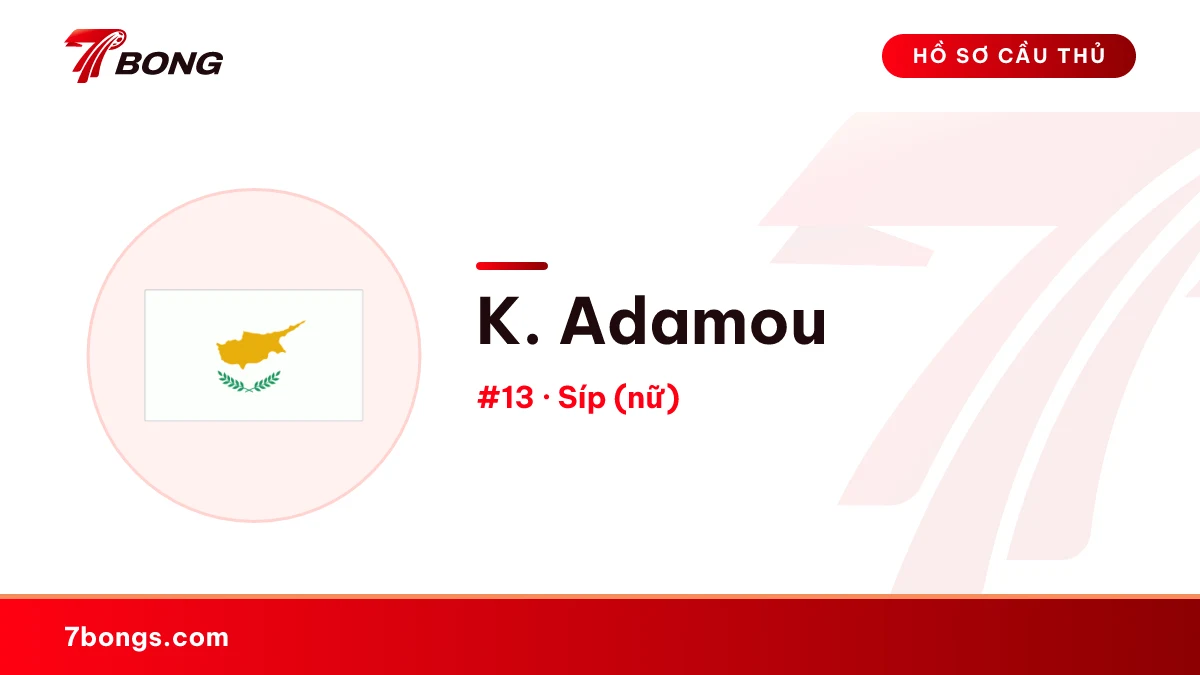 K. Adamou — Síp (nữ)