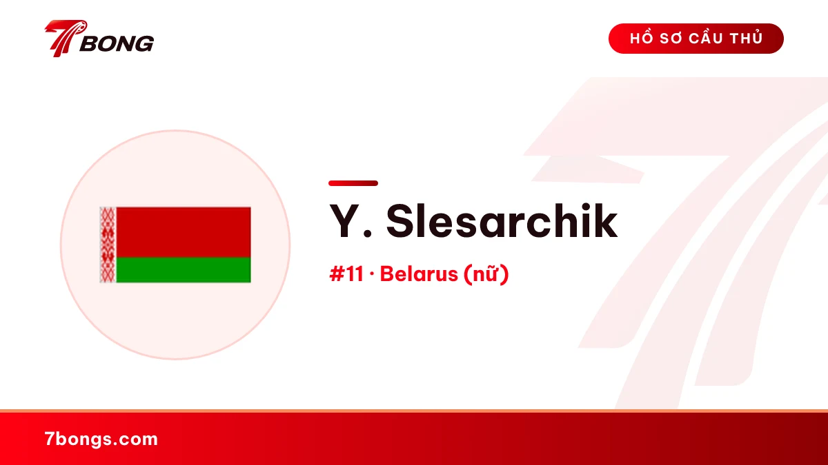 Y. Slesarchik — Belarus (nữ)