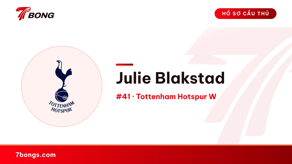 Julie Blakstad — Tottenham Hotspur W