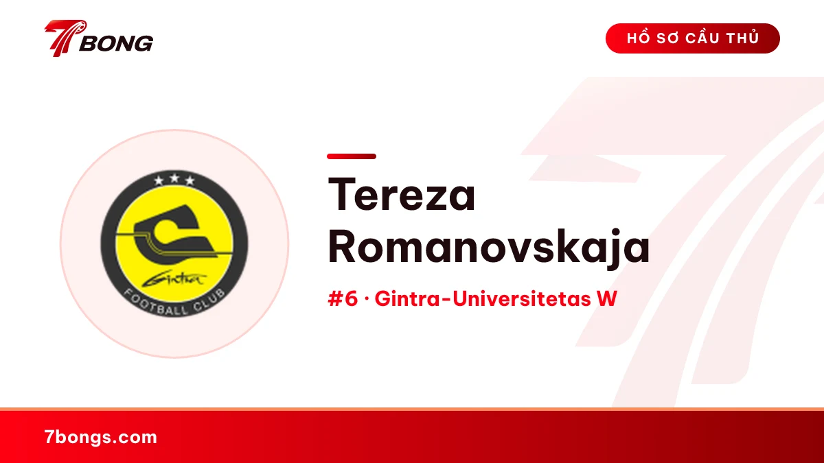 Tereza Romanovskaja — Gintra-Universitetas W
