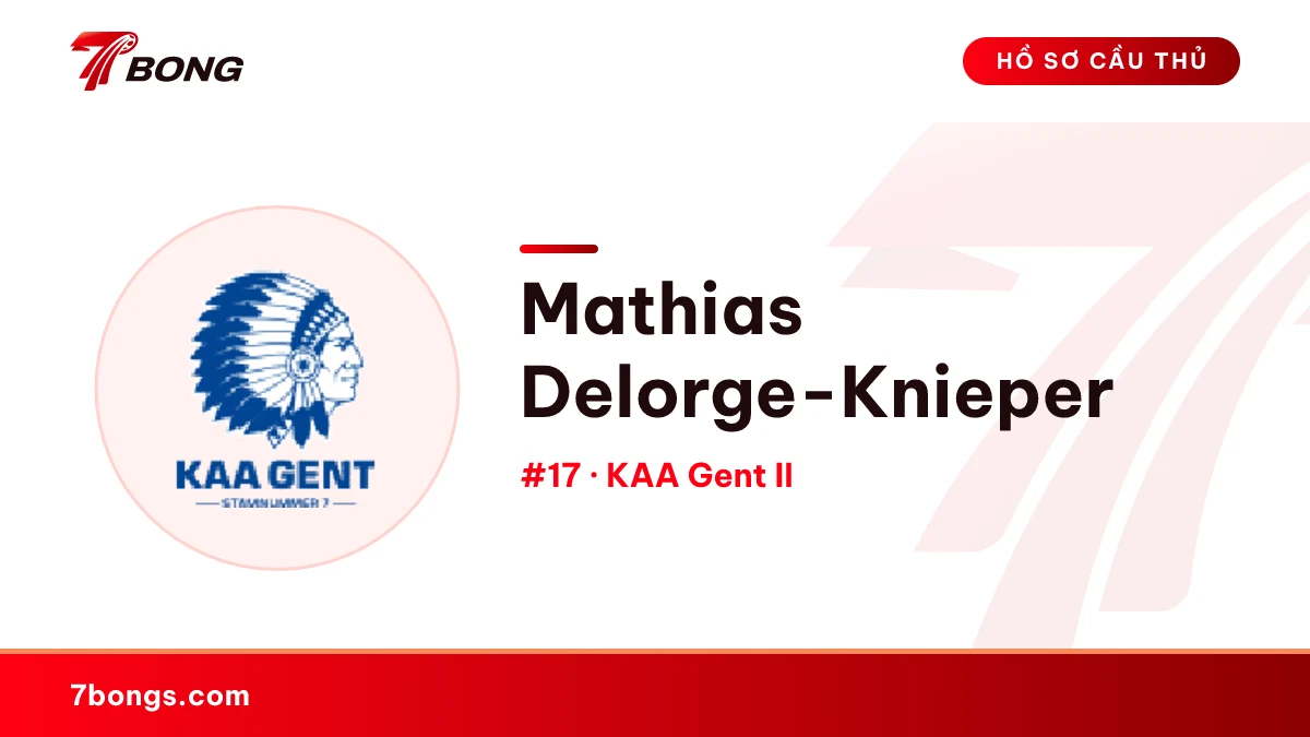 Mathias Delorge-Knieper — KAA Gent II