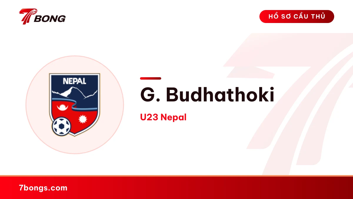 G. Budhathoki — U23 Nepal