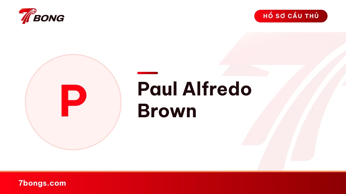 Paul Alfredo Brown