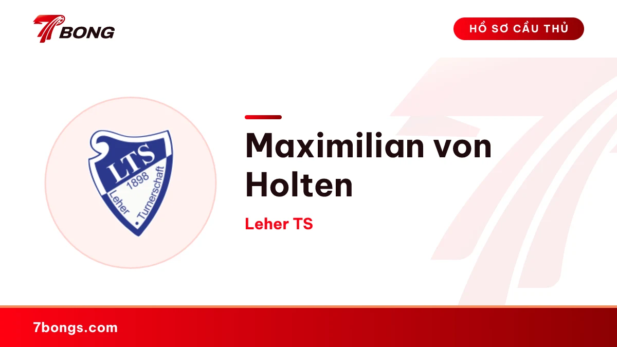 Maximilian von Holten — Leher TS