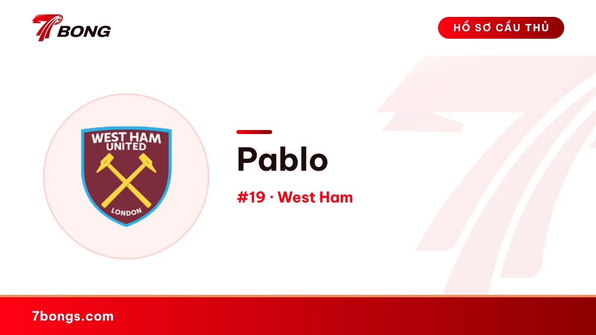 Pablo — West Ham
