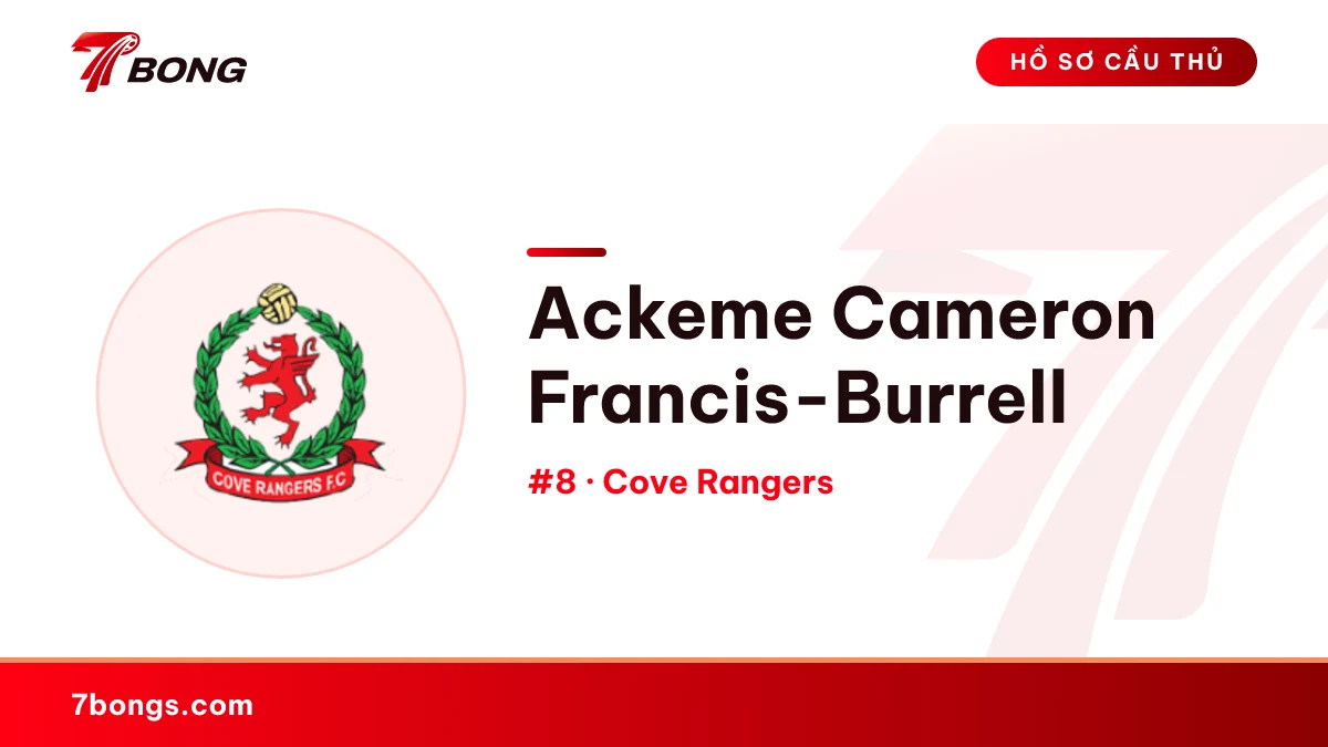 Ackeme Cameron Francis-Burrell — Cove Rangers