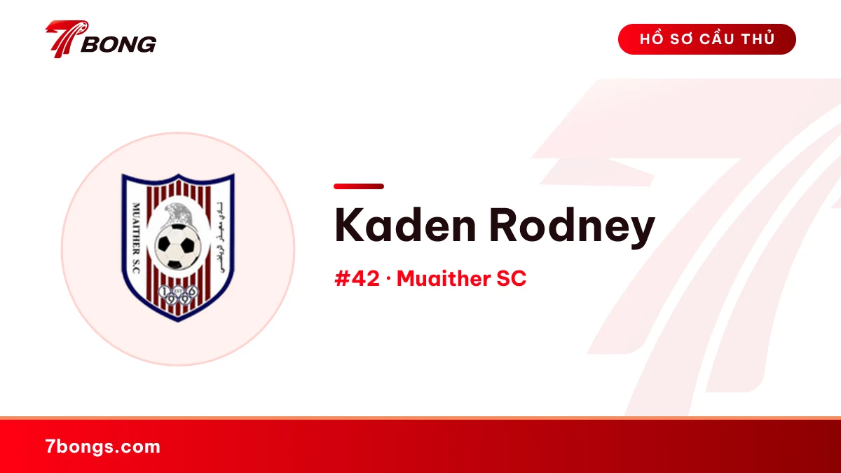 Kaden Rodney — Muaither SC