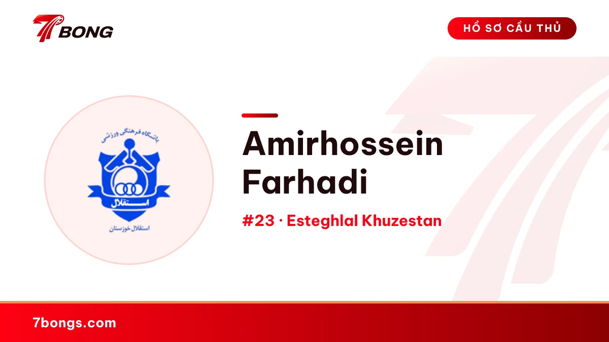 Amirhossein Farhadi — Esteghlal Khuzestan