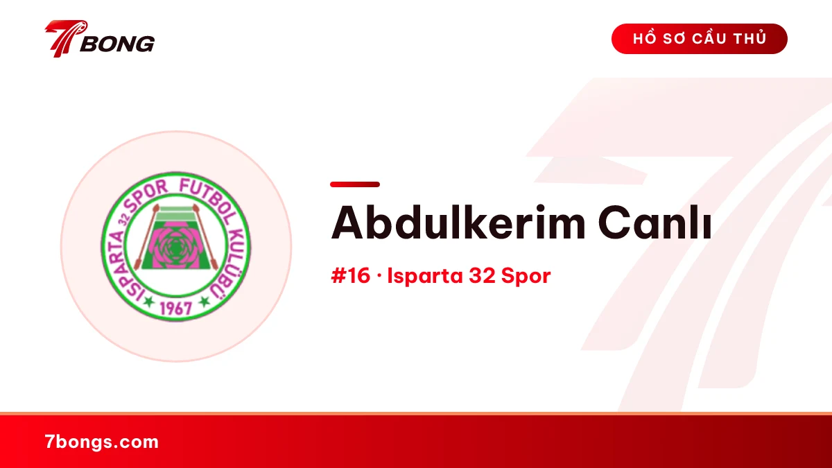 Abdulkerim Canlı — Isparta 32 Spor