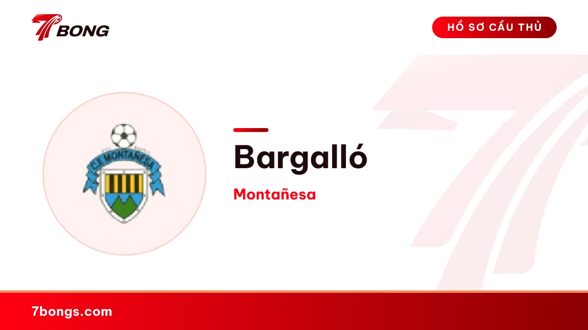 Bargalló — Montañesa