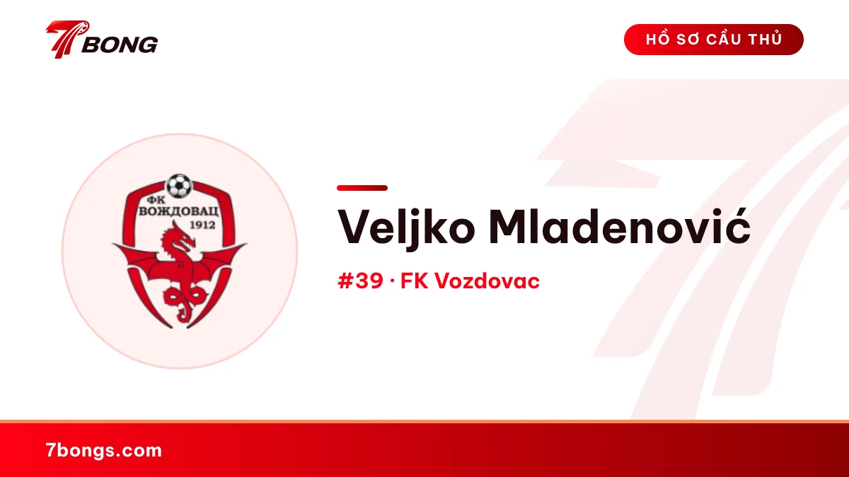 Veljko Mladenović — FK Vozdovac