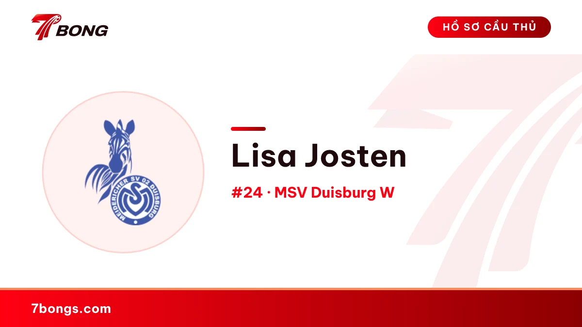 Lisa Josten — MSV Duisburg W