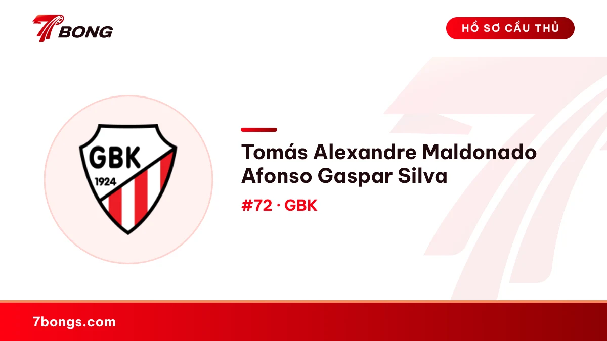 Tomás Alexandre  Maldonado Afonso Gaspar Silva — GBK