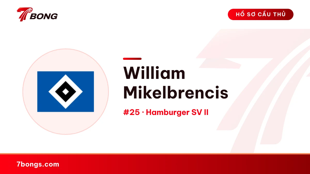 William Mikelbrencis — Hamburger SV II
