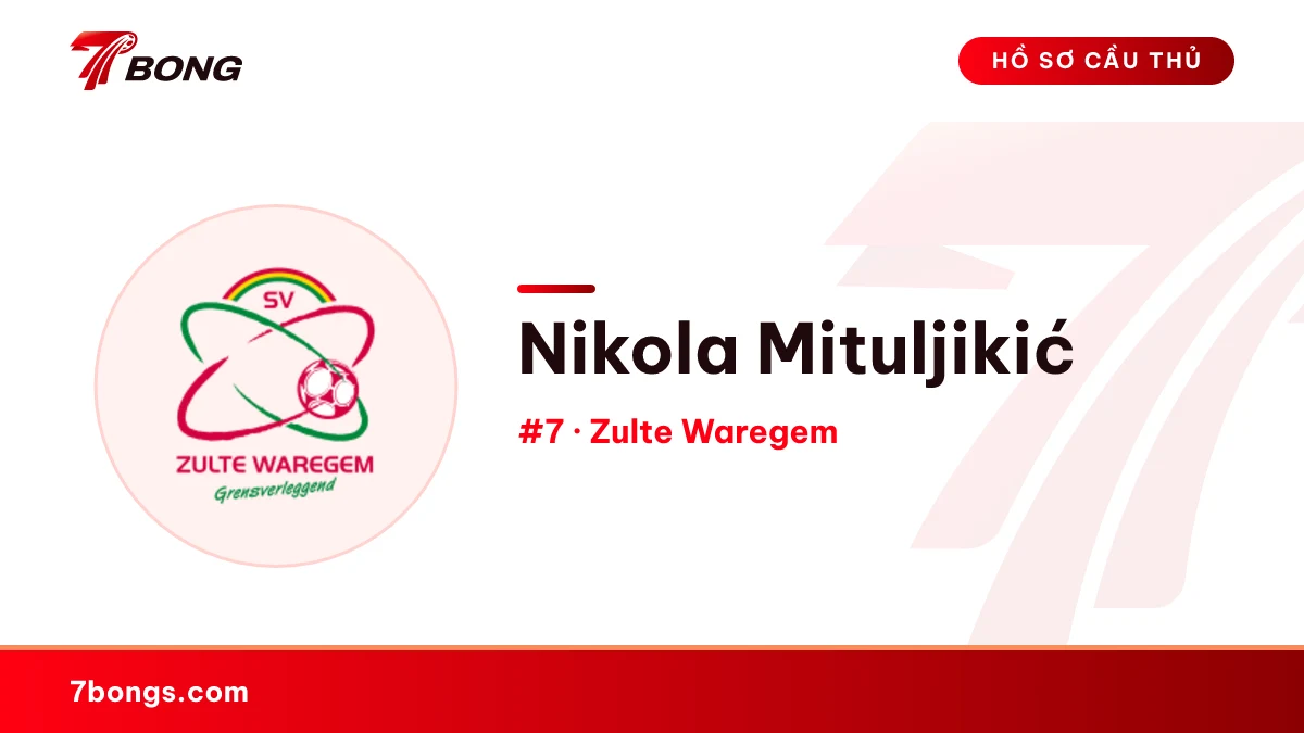 Nikola Mituljikić — Zulte Waregem