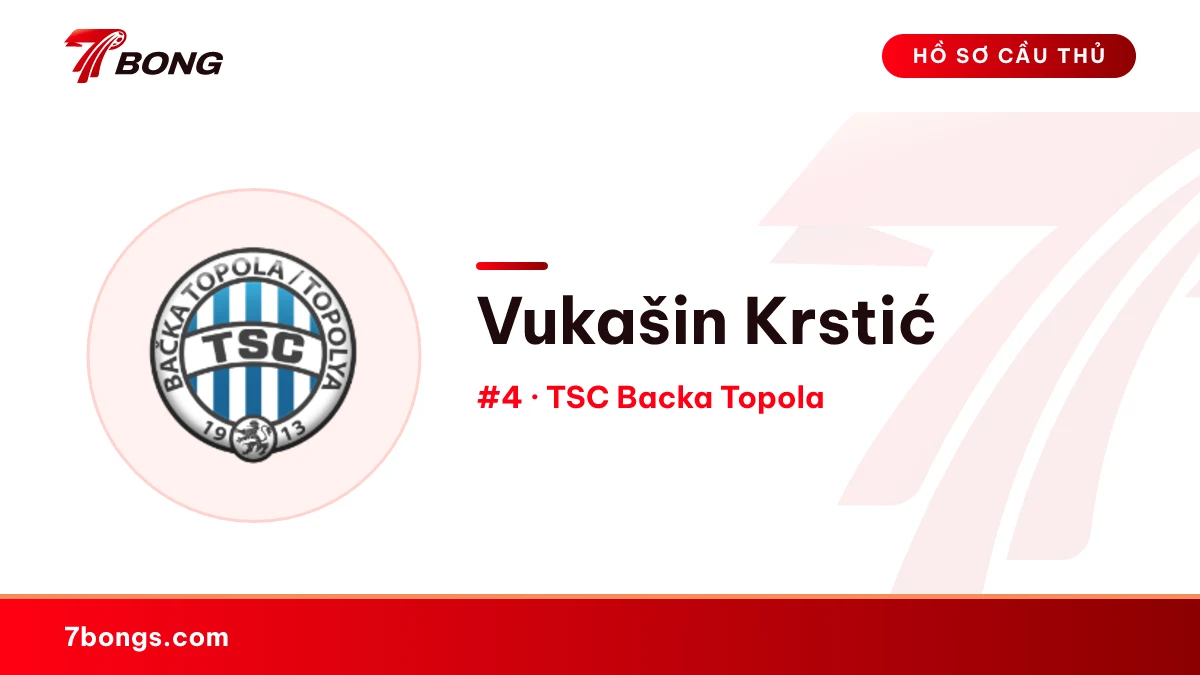Vukašin Krstić — TSC Backa Topola