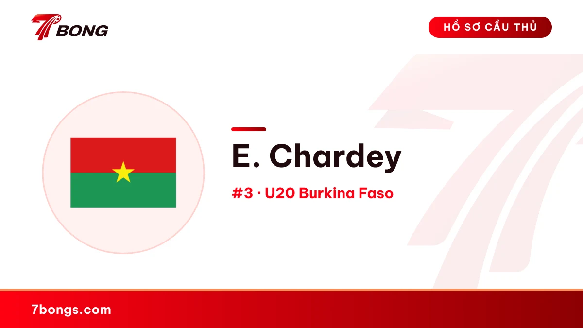 E. Chardey — U20 Burkina Faso