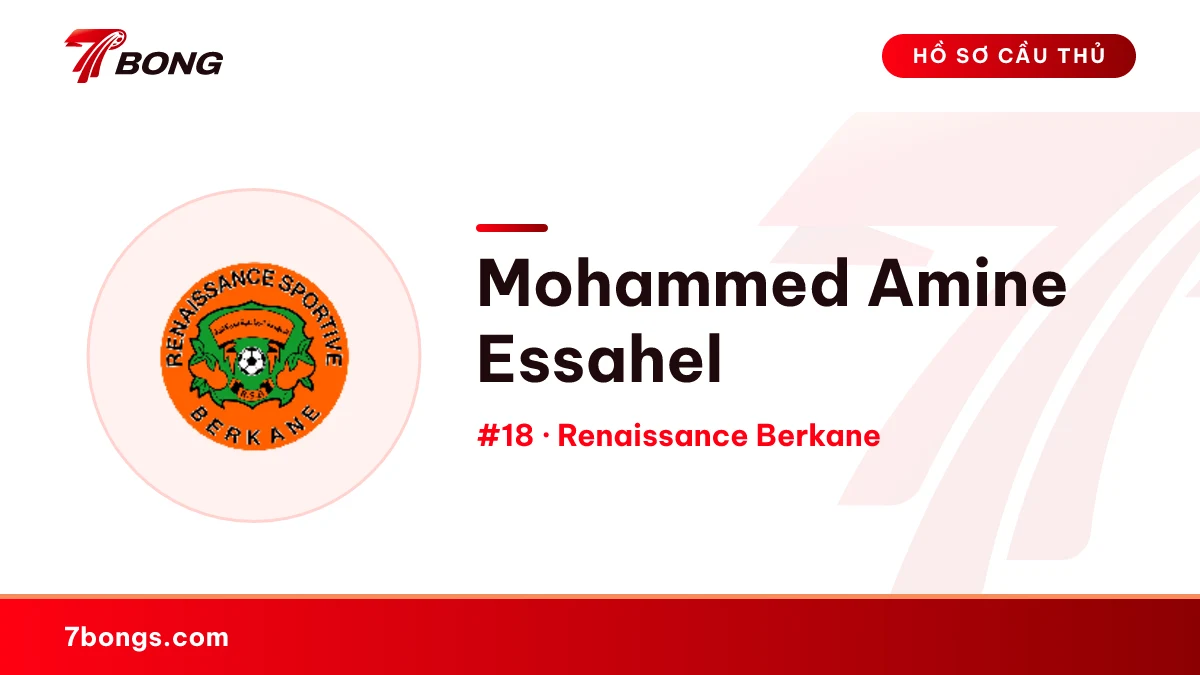 Mohammed Amine Essahel — Renaissance Berkane