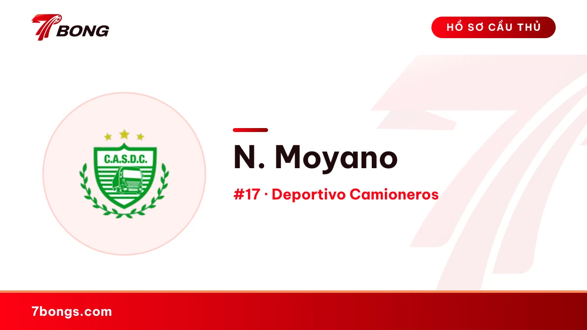 N. Moyano — Deportivo Camioneros