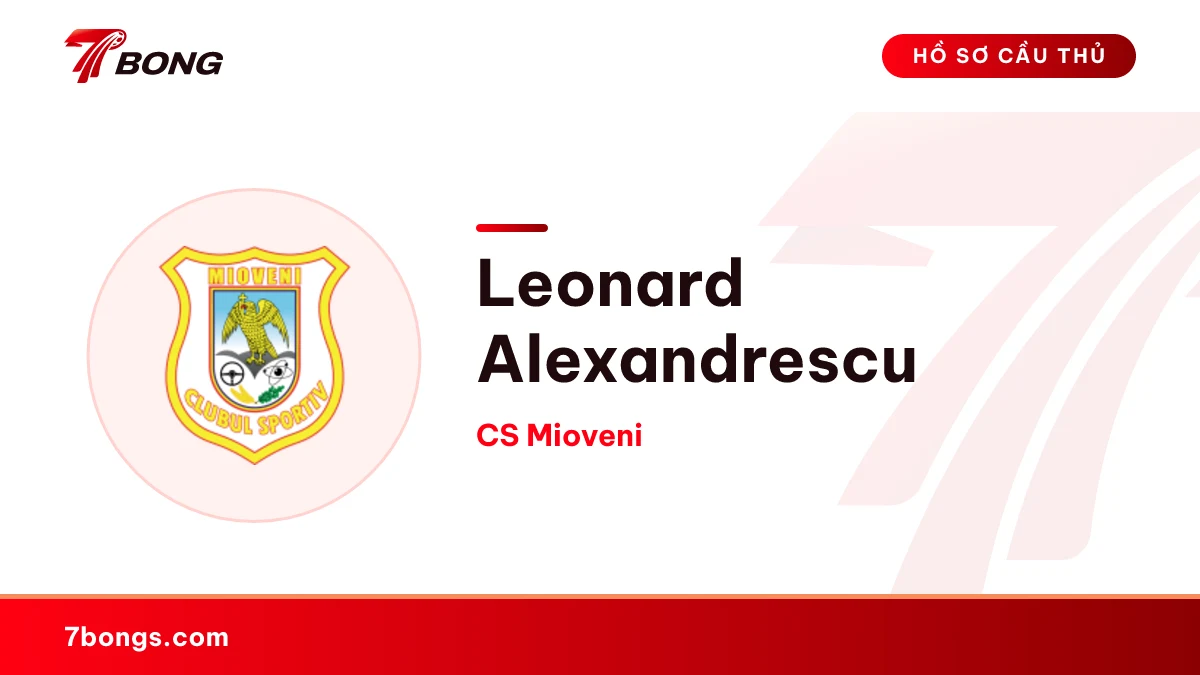Leonard Alexandrescu — CS Mioveni