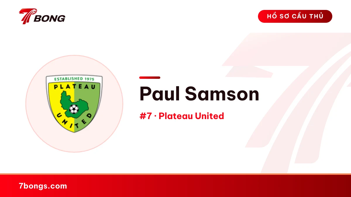 Paul Samson — Plateau United