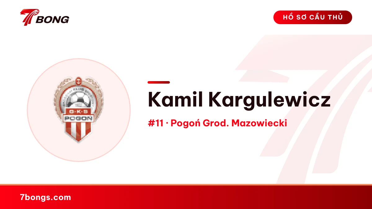 Kamil Kargulewicz — Pogoń Grod. Mazowiecki