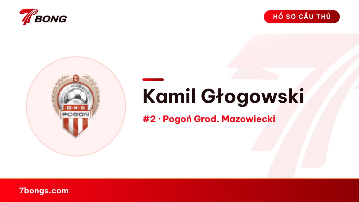 Kamil Głogowski — Pogoń Grod. Mazowiecki