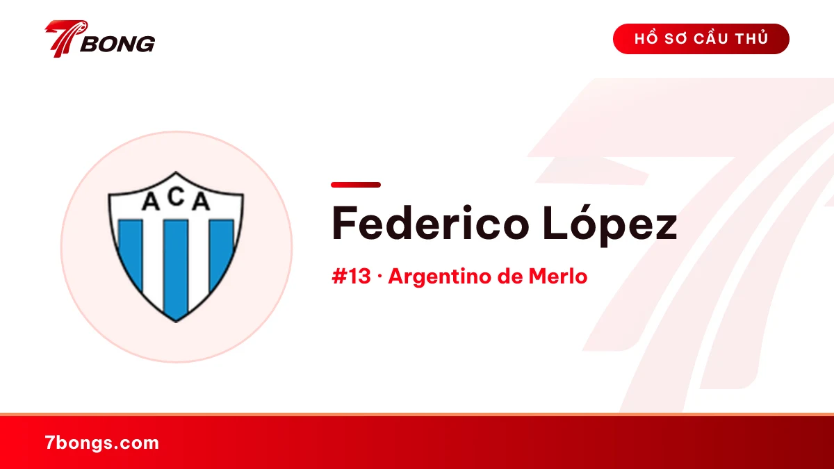 Federico López — Argentino de Merlo