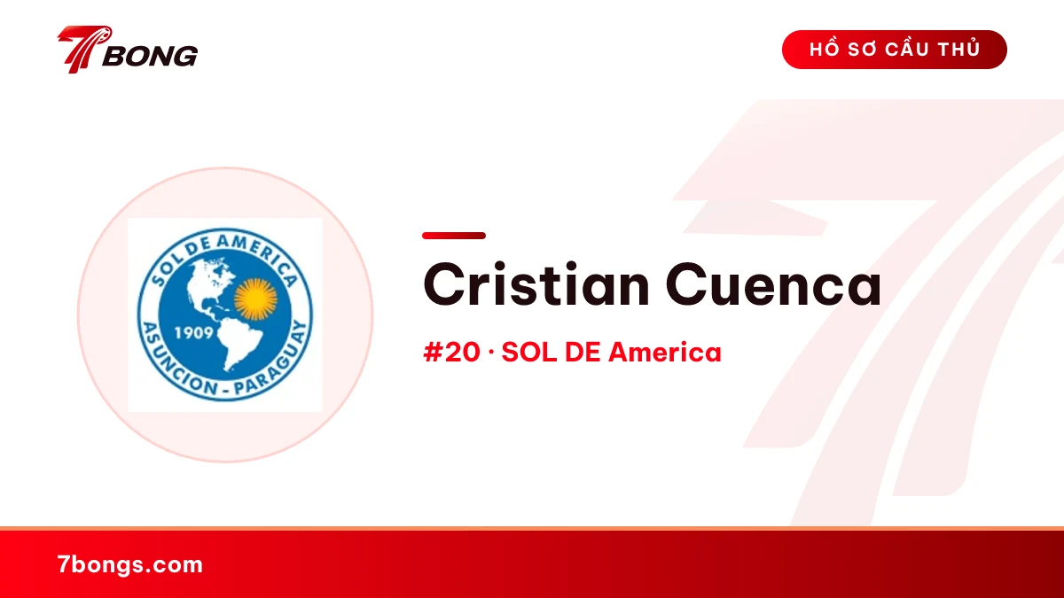Cristian Cuenca — SOL DE America