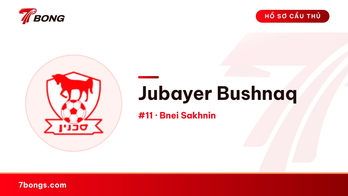 Jubayer Bushnaq — Bnei Sakhnin