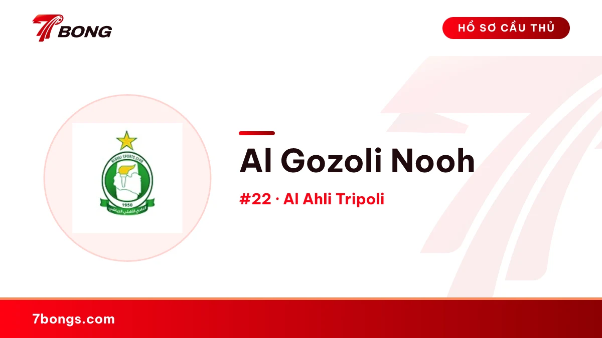 Al Gozoli Nooh — Al Ahli Tripoli