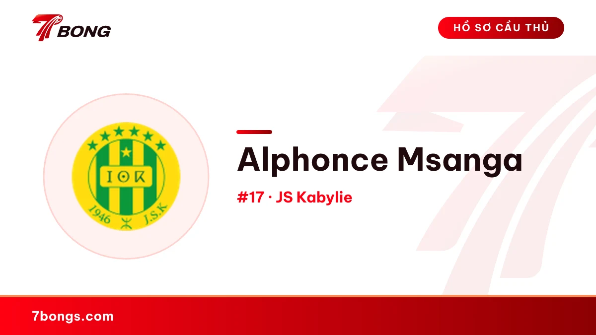Alphonce Msanga — JS Kabylie