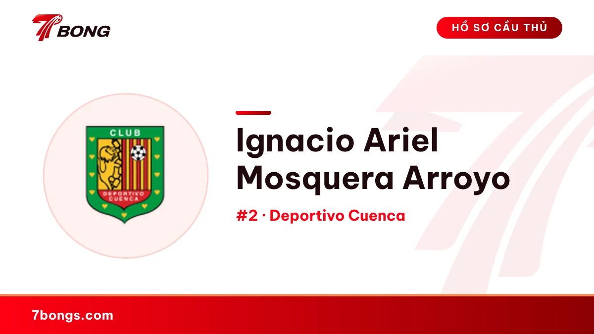 Ignacio Ariel Mosquera Arroyo — Deportivo Cuenca