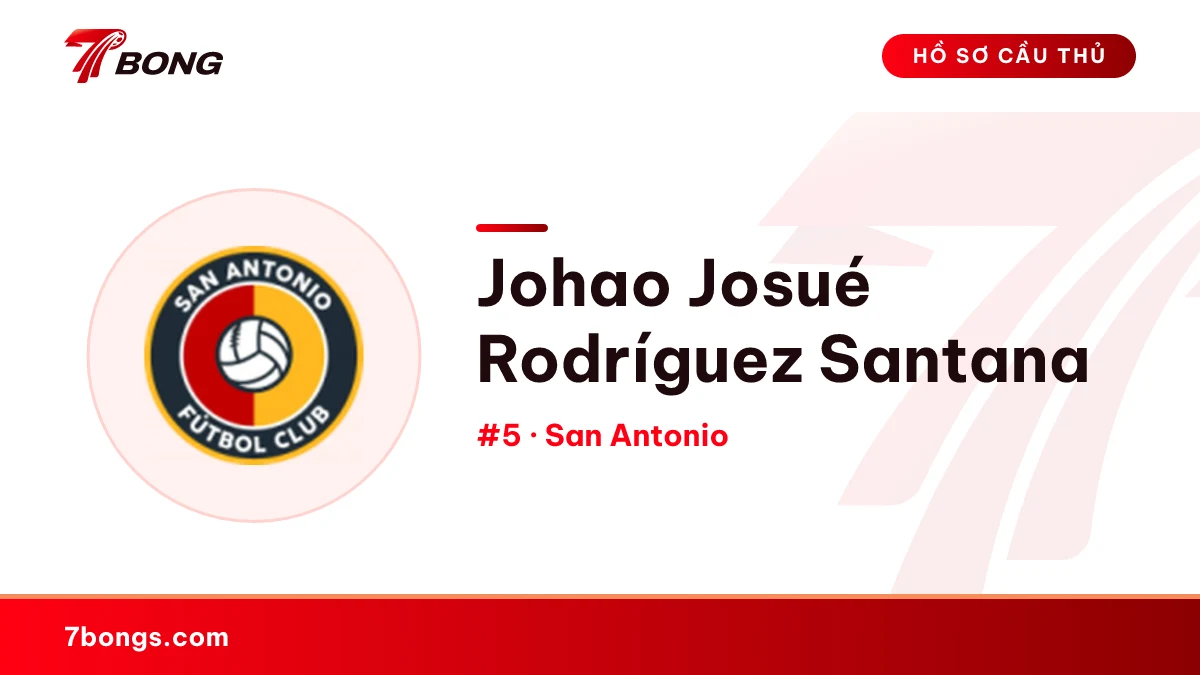 Johao Josué Rodríguez Santana — San Antonio