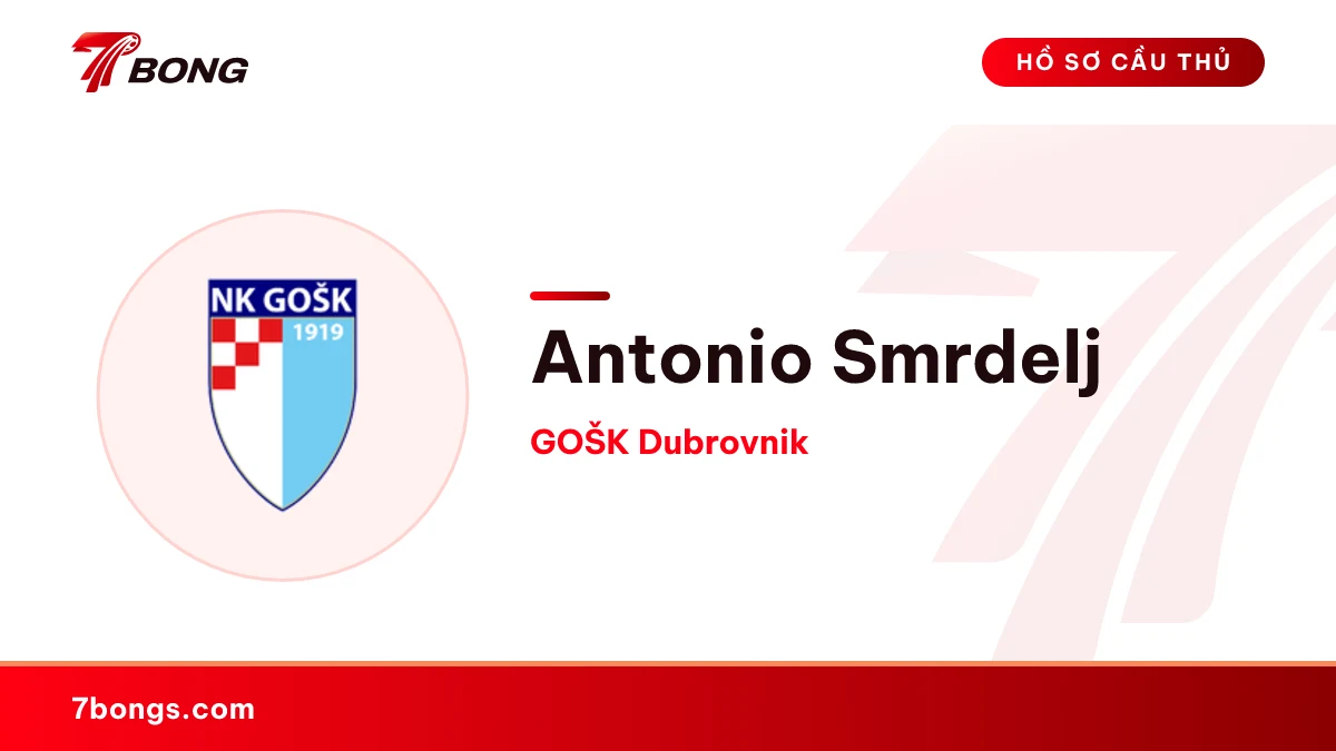 Antonio Smrdelj — GOŠK Dubrovnik