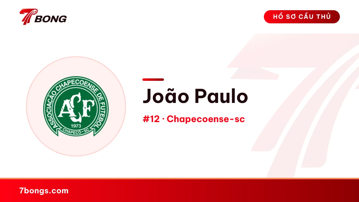 João Paulo — Chapecoense-sc