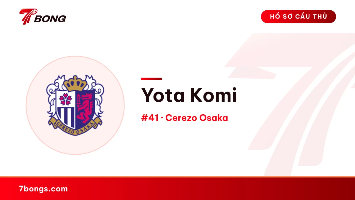 Yota Komi — Cerezo Osaka