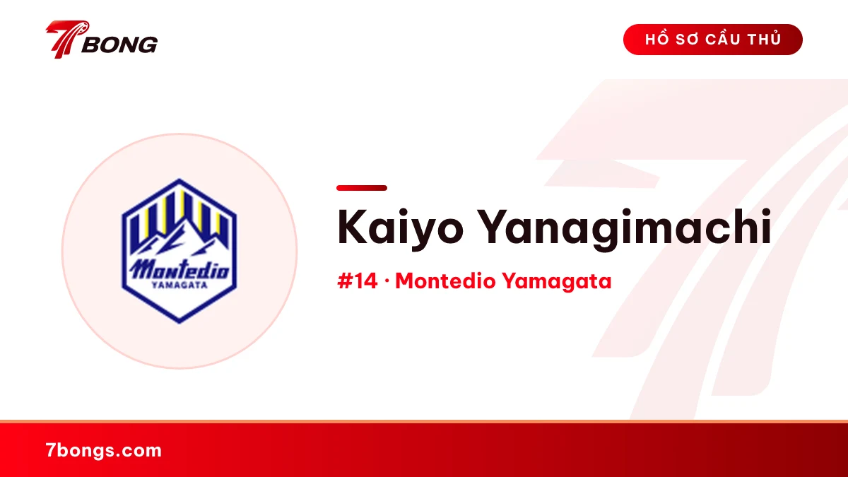 Kaiyo Yanagimachi — Montedio Yamagata